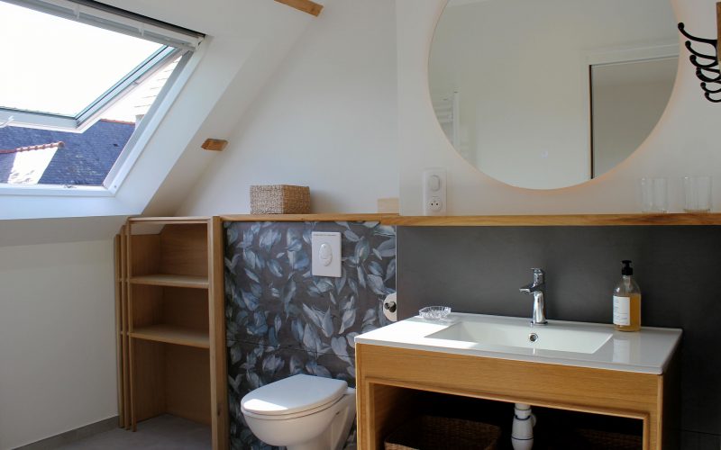 Salle de bain, chambre des Douces Rênes